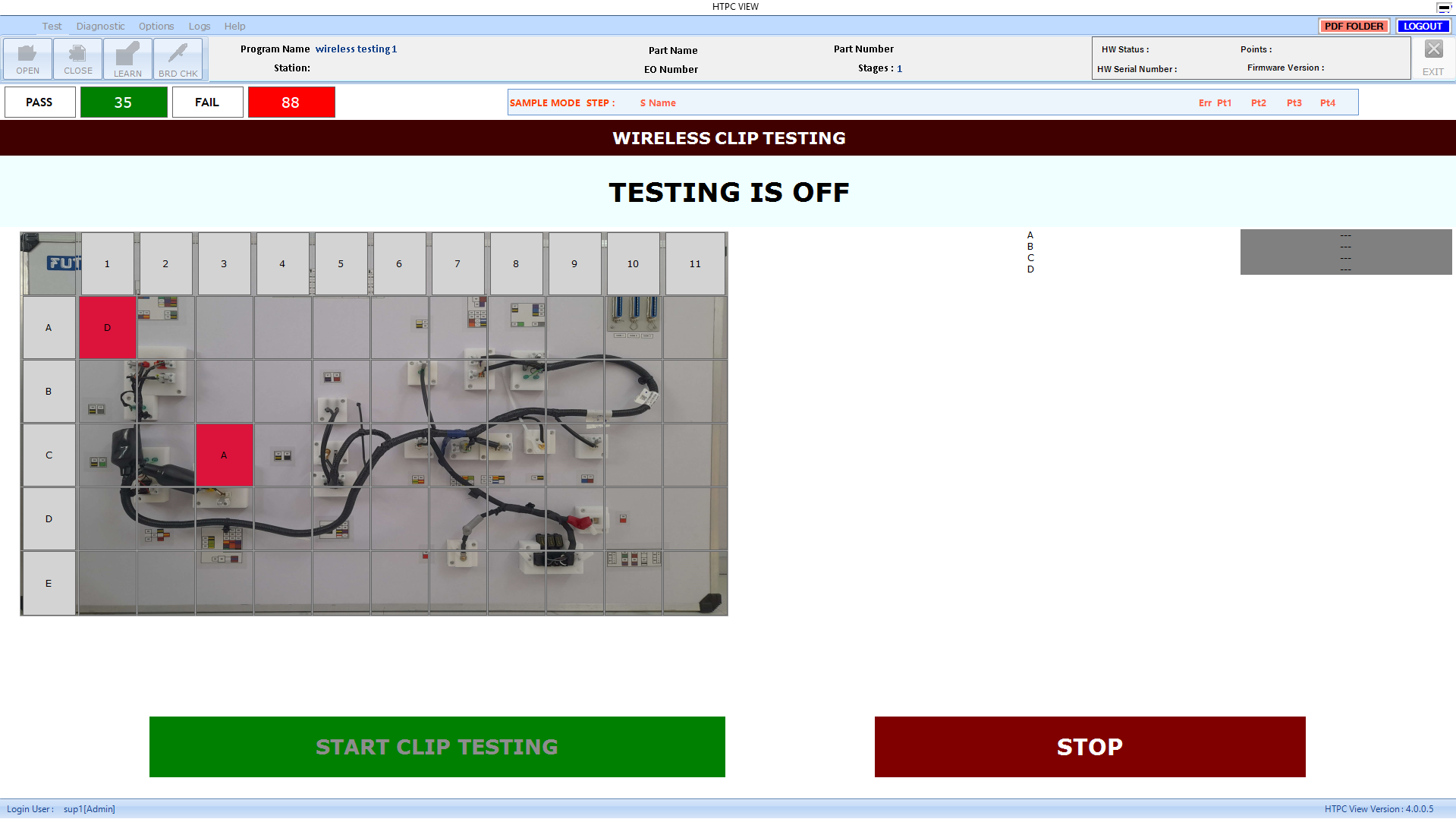 Wireless Clip Tester